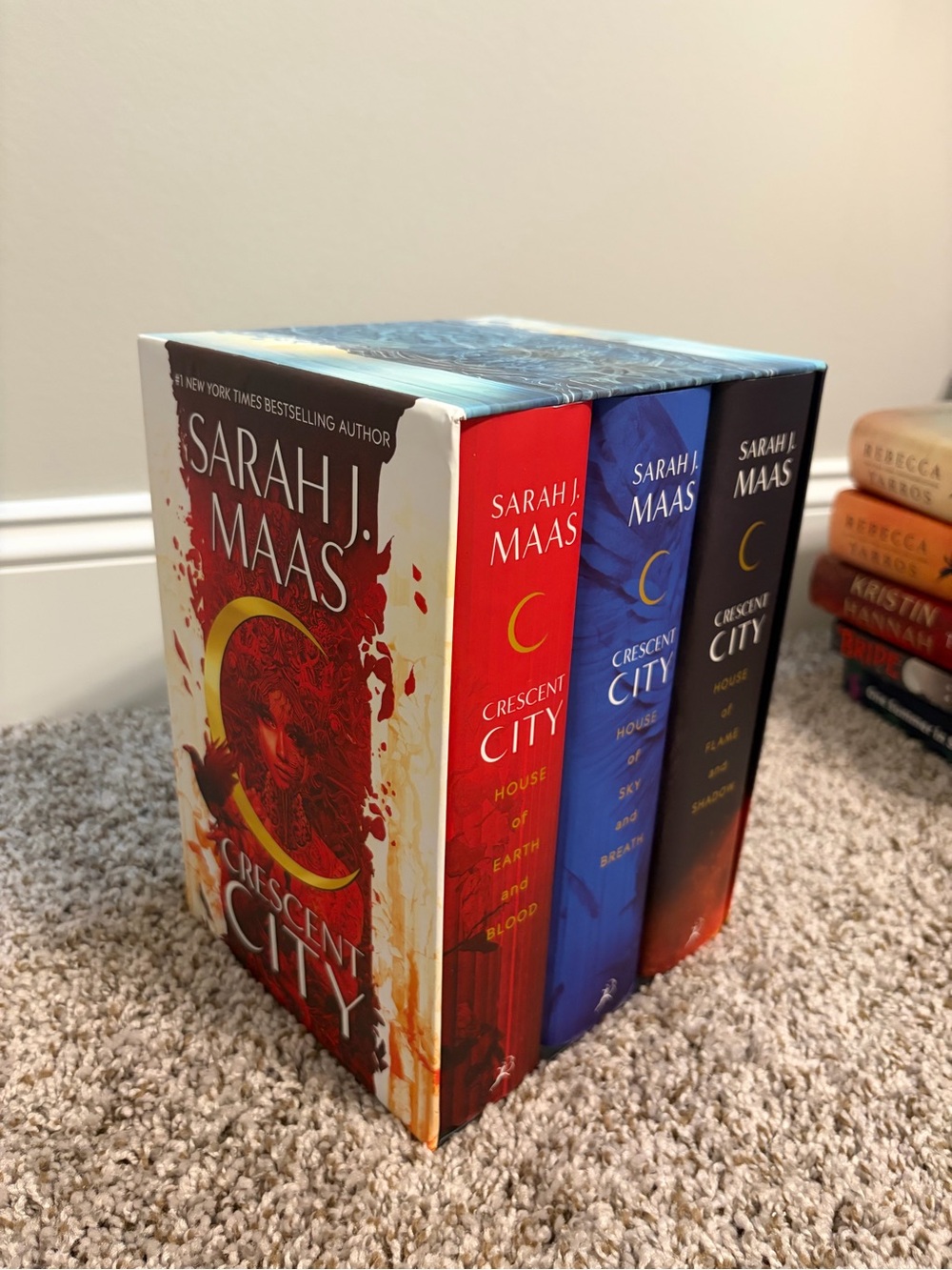 Crescent City 3-Book Boxed Set — Red, Blue, Black